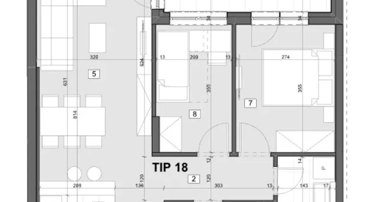 Trosoban stan | 4zida