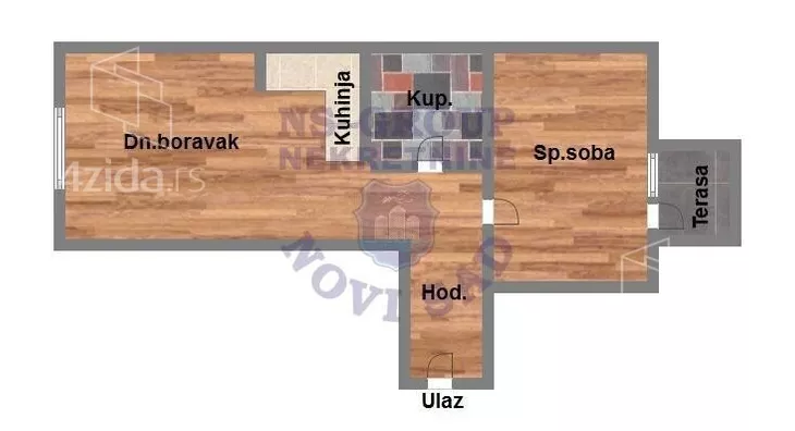 Dvosoban stan | 4zida