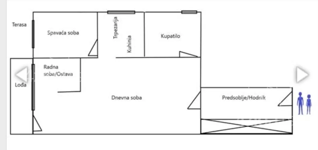 Dvosoban stan | 4zida