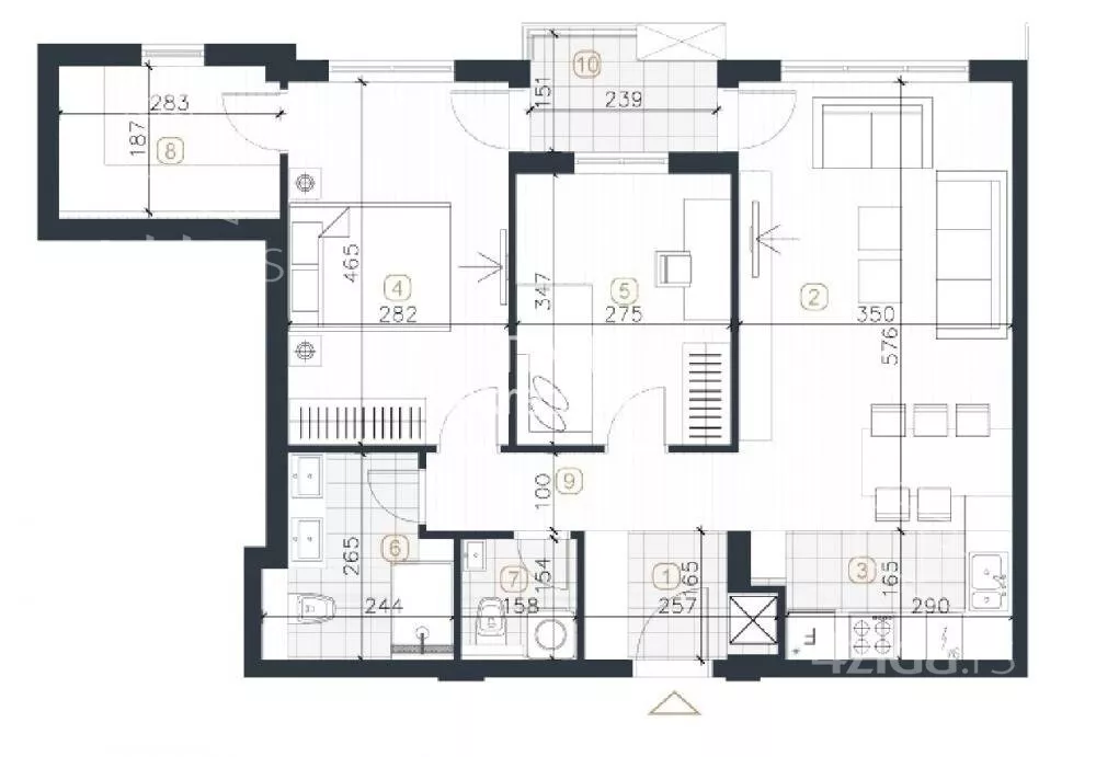 Dvoiposoban stan | 4zida