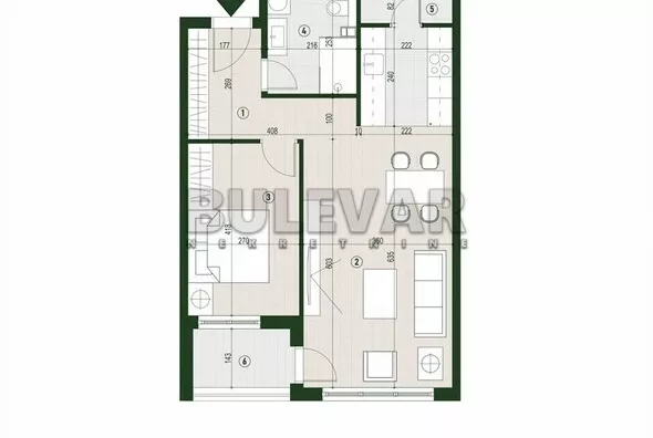 Dvosoban stan | 4zida