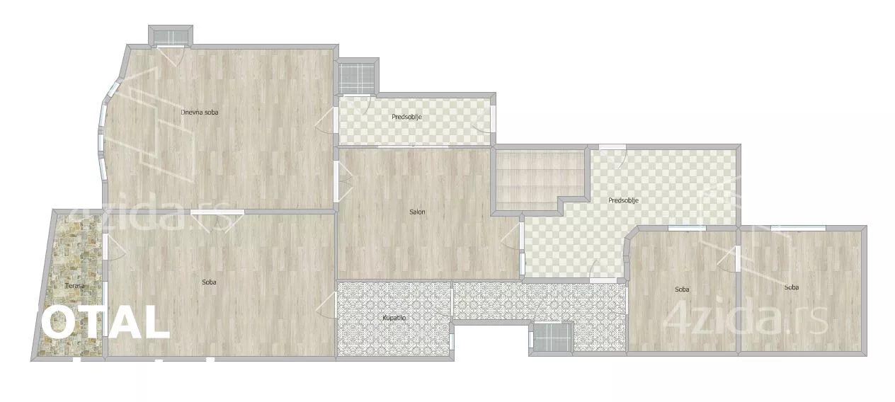 Četvorosoban stan | 4zida