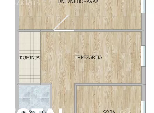 Dvosoban stan | 4zida