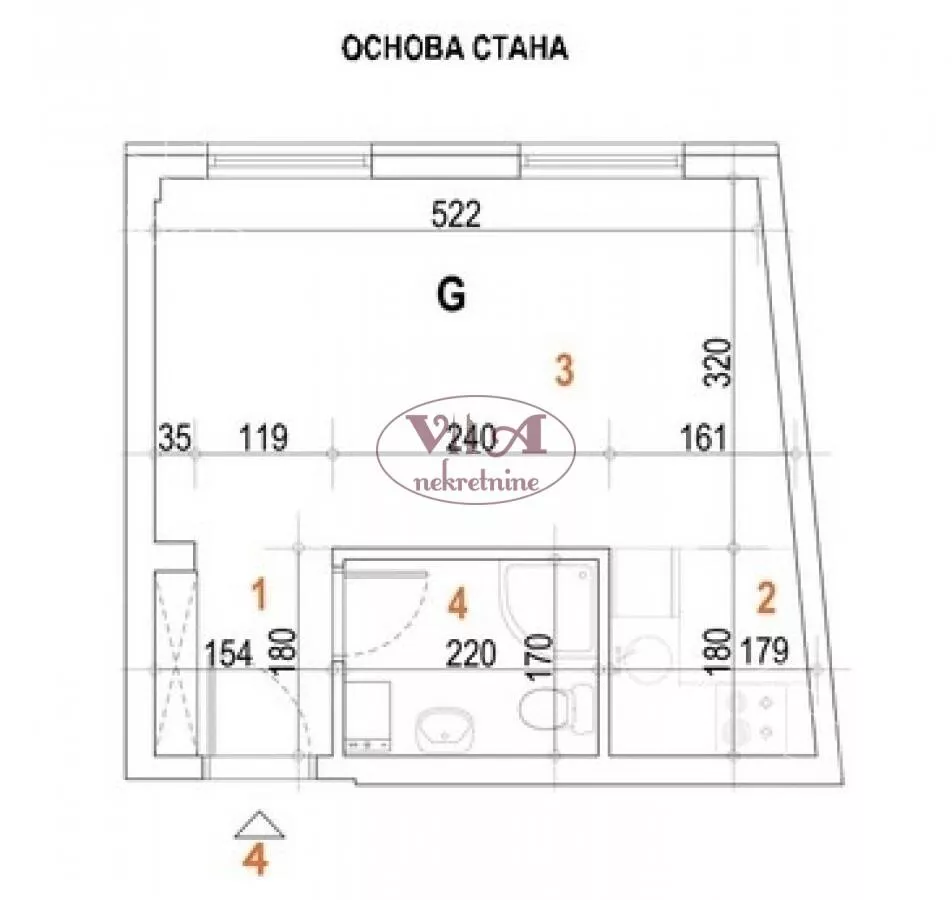 Garsonjera | 4zida
