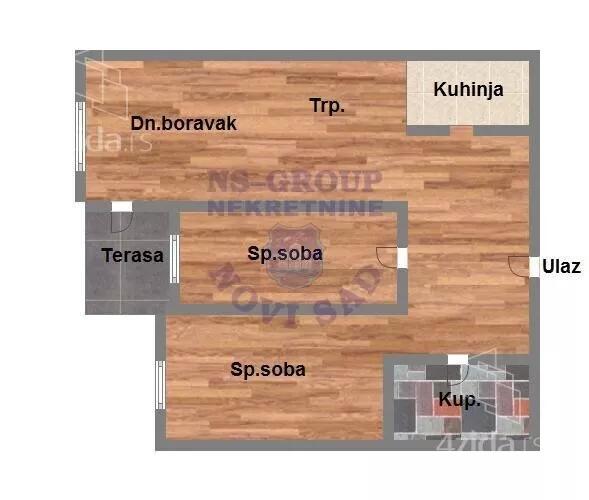 Trosoban stan | 4zida