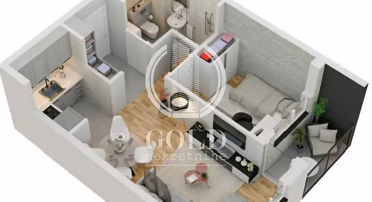 Jednoiposoban stan | 4zida