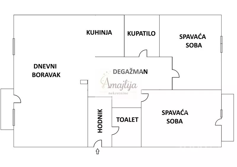 Trosoban stan | 4zida