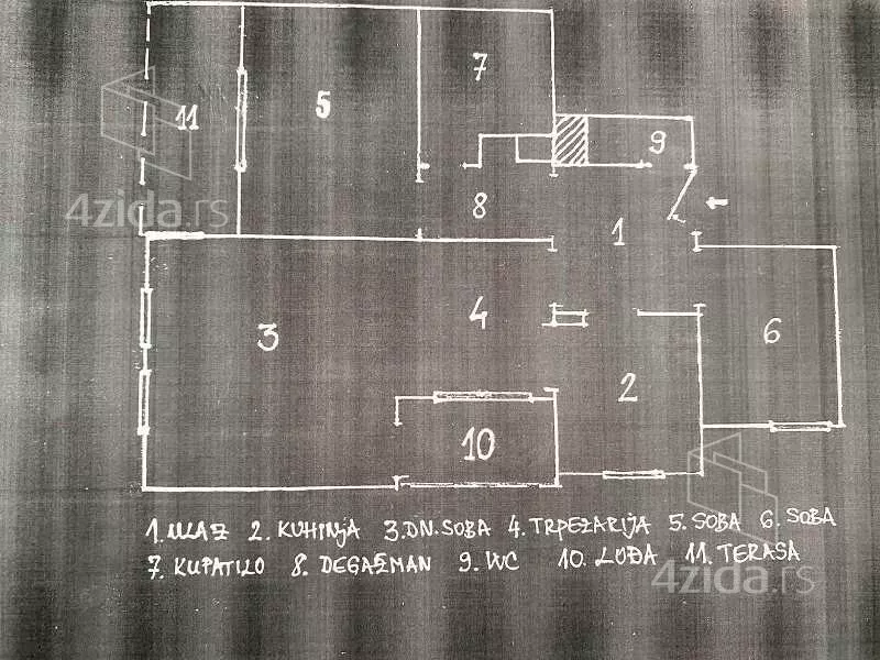 Trosoban stan | 4zida