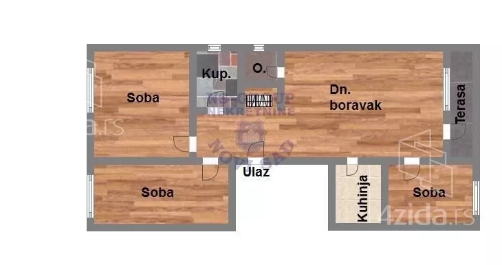 Troiposoban stan | 4zida