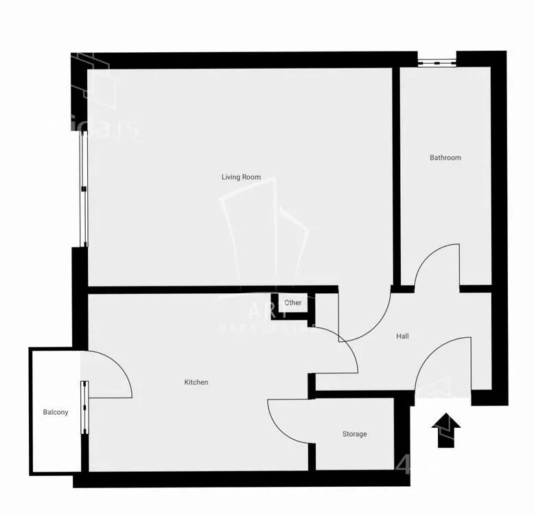 Jednosoban stan | 4zida