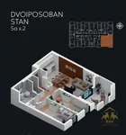 Dvoiposoban stan | 4zida