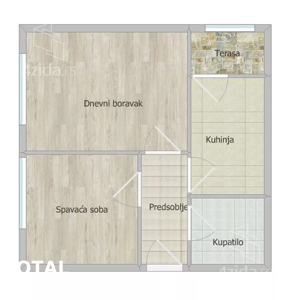 Dvosoban stan | 4zida