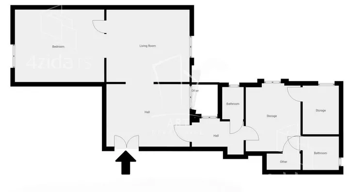 Troiposoban stan | 4zida