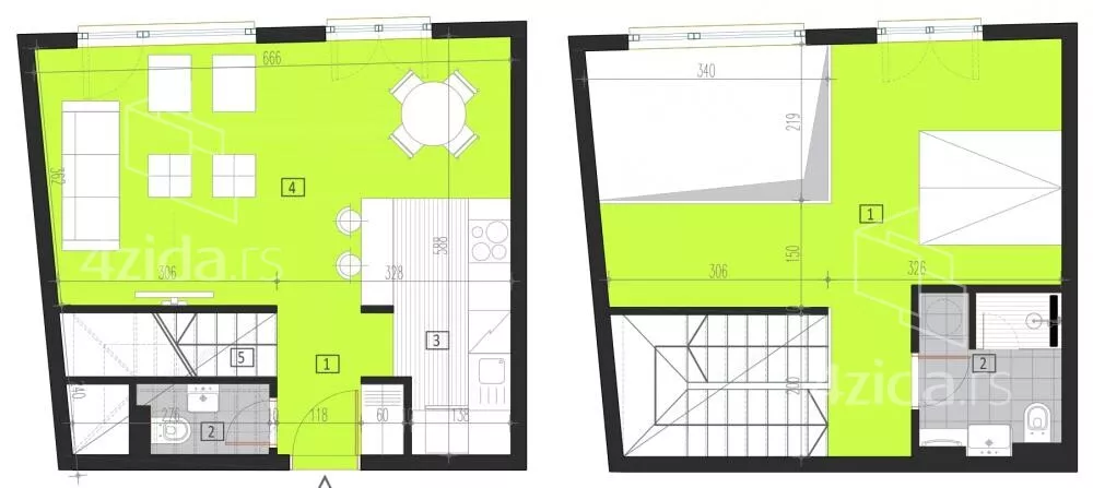 Dvosoban stan | 4zida