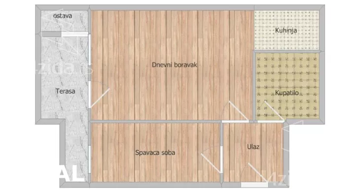 Dvosoban stan | 4zida