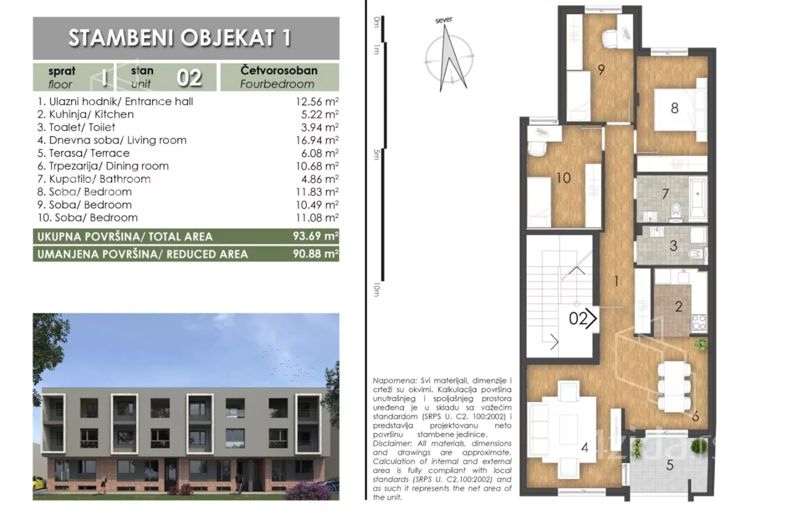 Četvorosoban stan | 4zida