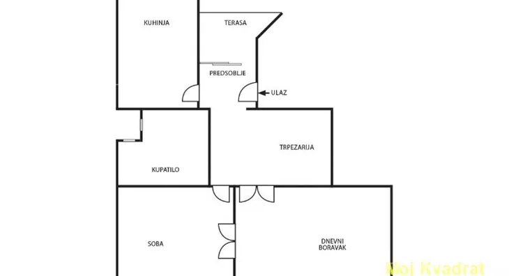 Trosoban stan | 4zida