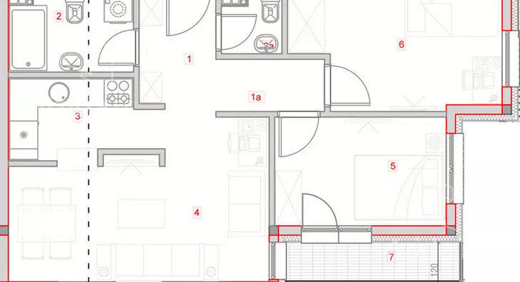 Trosoban stan | 4zida