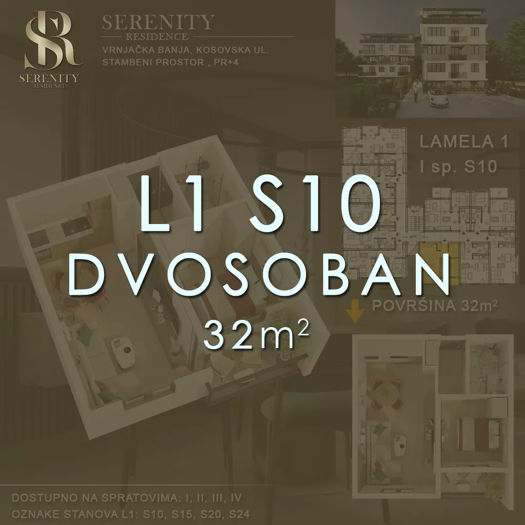 Jednoiposoban stan | 4zida
