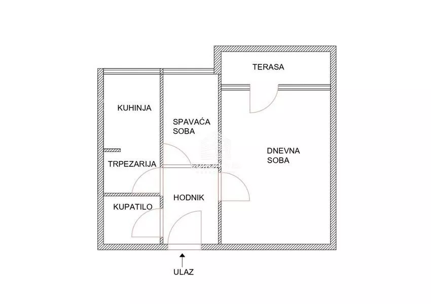 Jednoiposoban stan | 4zida