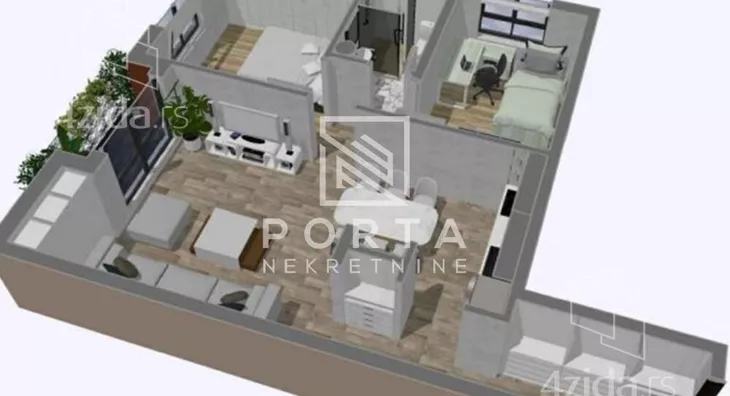 Trosoban stan | 4zida