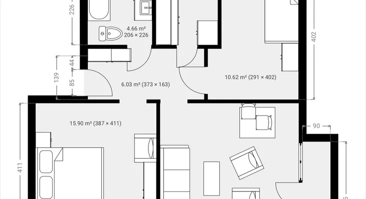 Dvoiposoban stan | 4zida