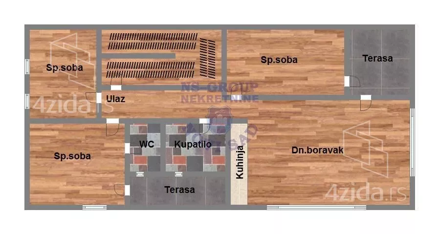 Četvorosoban stan | 4zida