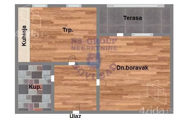 Jednosoban stan | 4zida