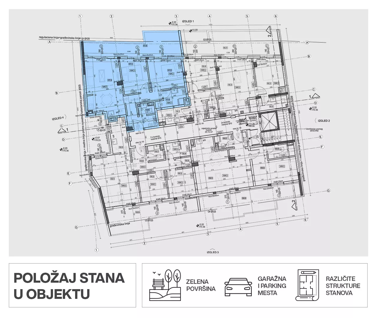Dvoiposoban stan | 4zida
