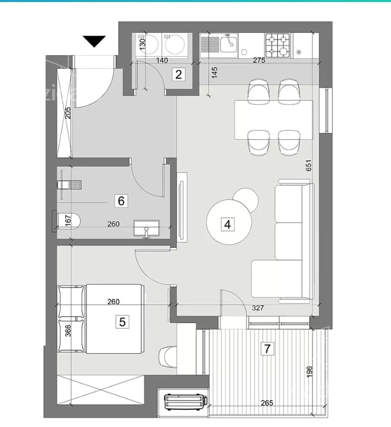 Dvosoban stan | 4zida