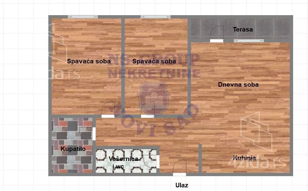 Trosoban stan | 4zida