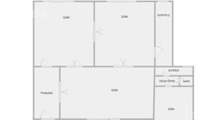 Trosoban stan | 4zida