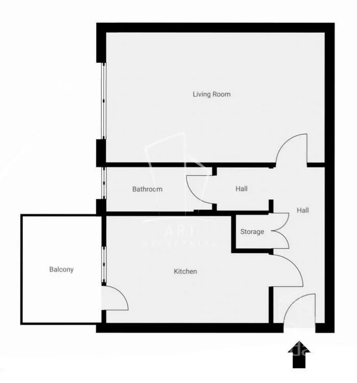 Jednosoban stan | 4zida