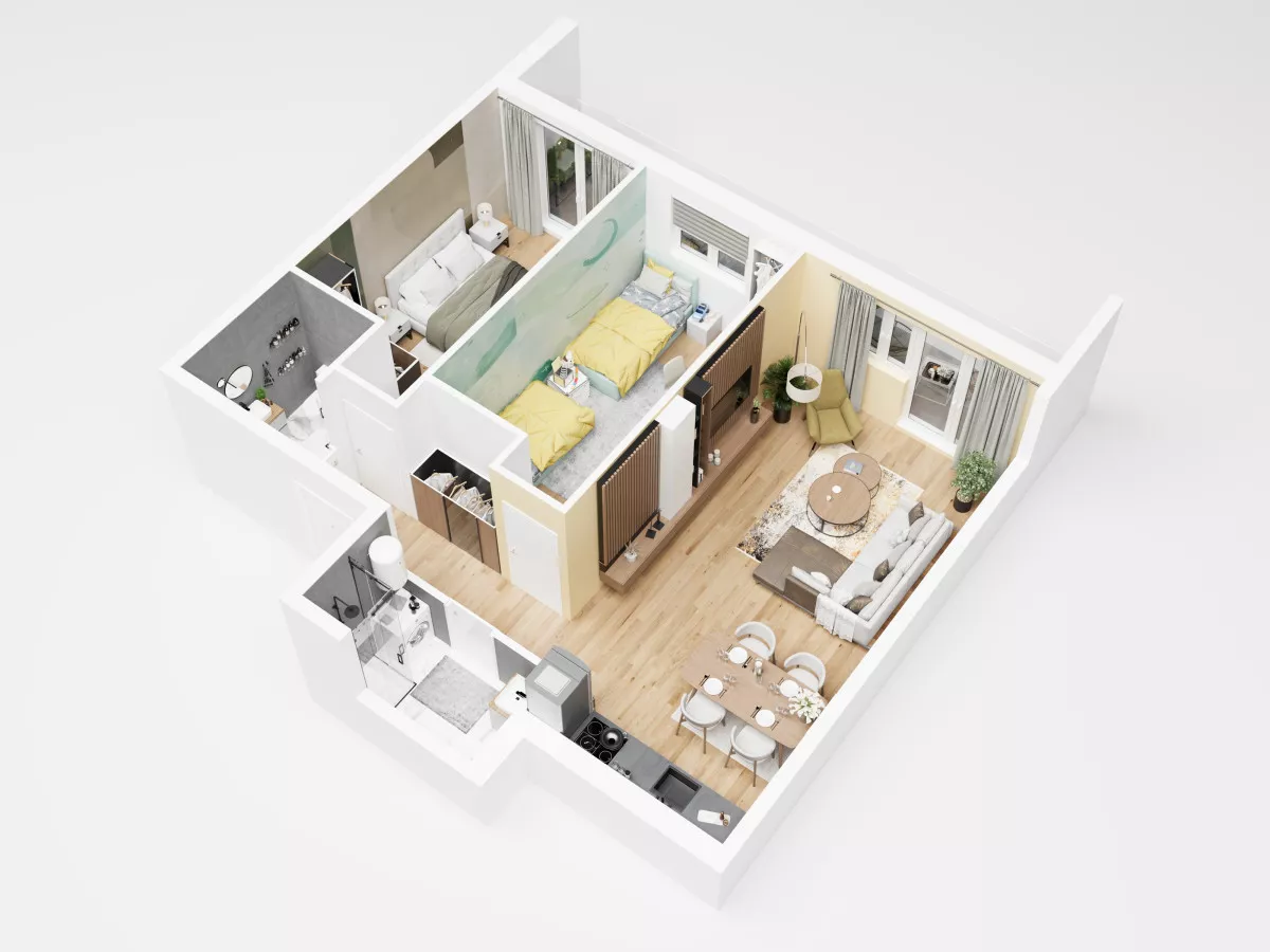 Trosoban stan | 4zida