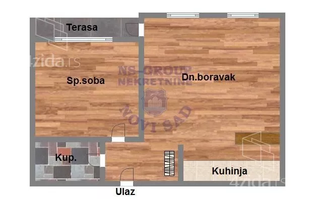 Dvosoban stan | 4zida