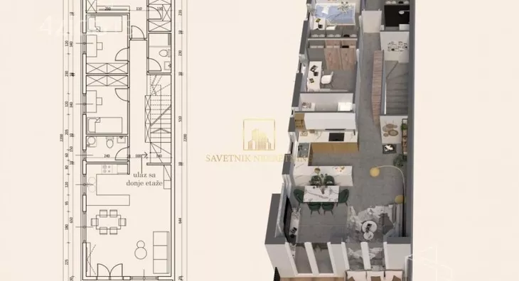 Četvorosoban stan | 4zida