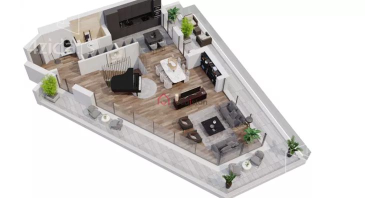 Petosoban stan | 4zida