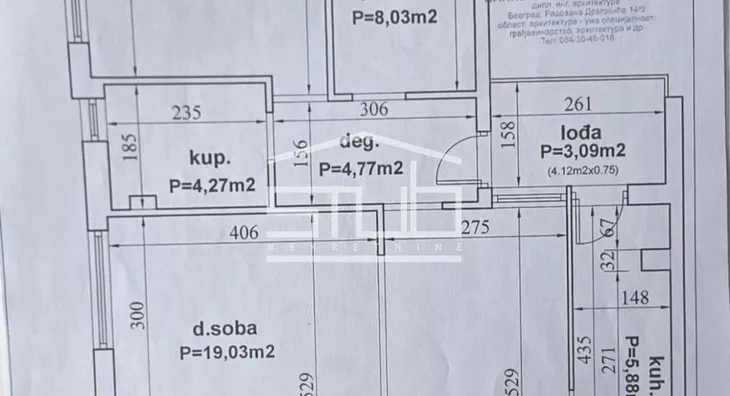 Trosoban stan | 4zida