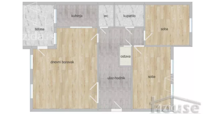 Trosoban stan | 4zida