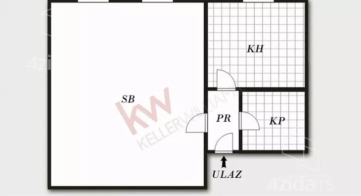 Jednosoban stan | 4zida