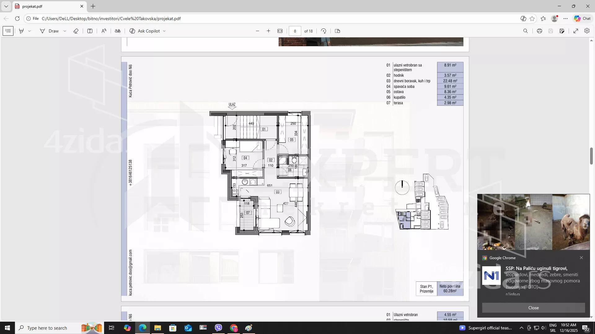 Dvosoban stan | 4zida