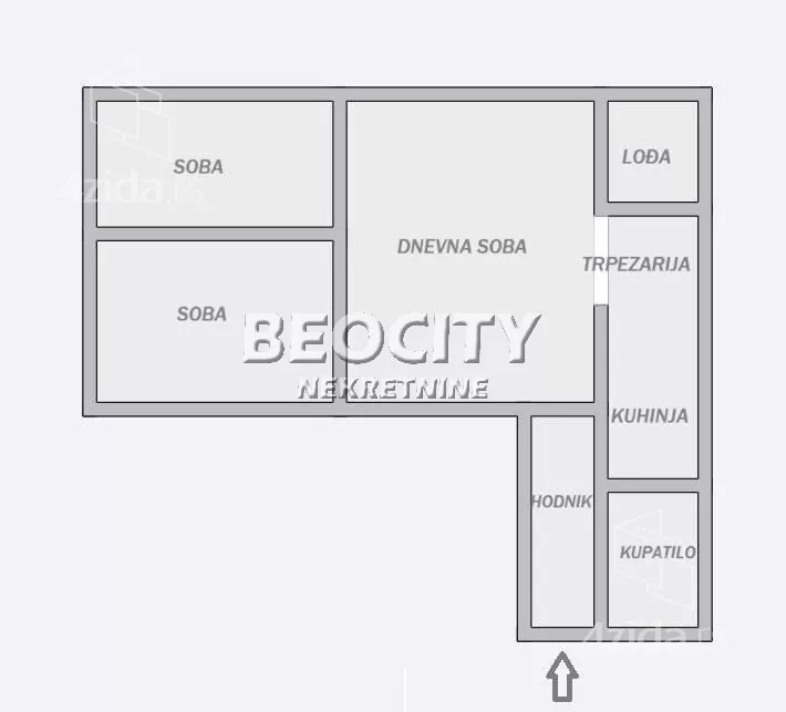 Trosoban stan | 4zida