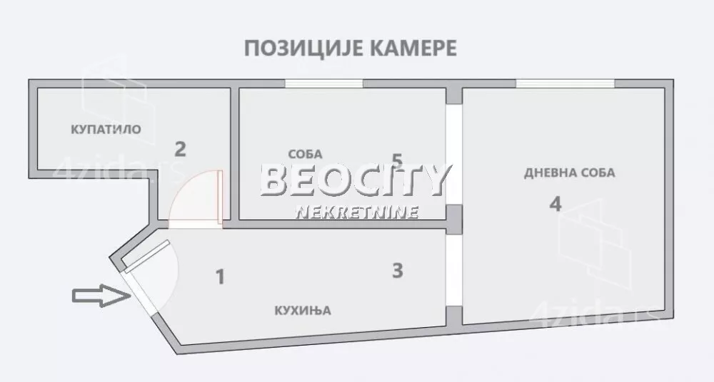 Jednoiposoban stan | 4zida