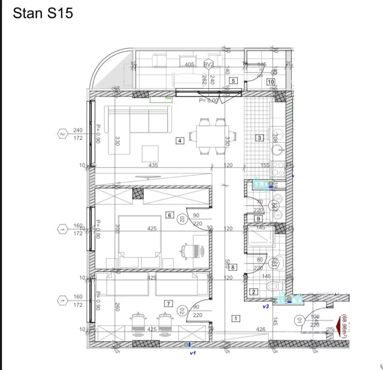 Dvoiposoban stan | 4zida