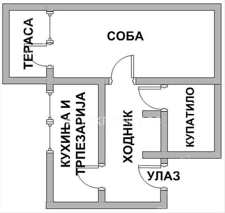 Jednosoban stan | 4zida