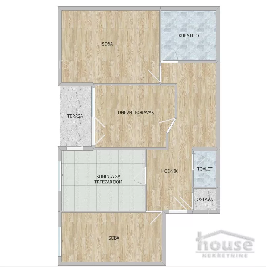 Trosoban stan | 4zida