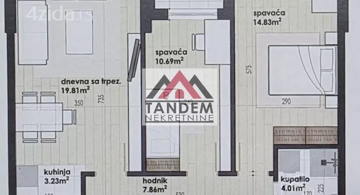 Dvoiposoban stan | 4zida