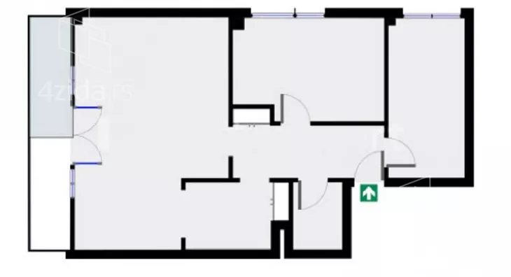 Dvoiposoban stan | 4zida