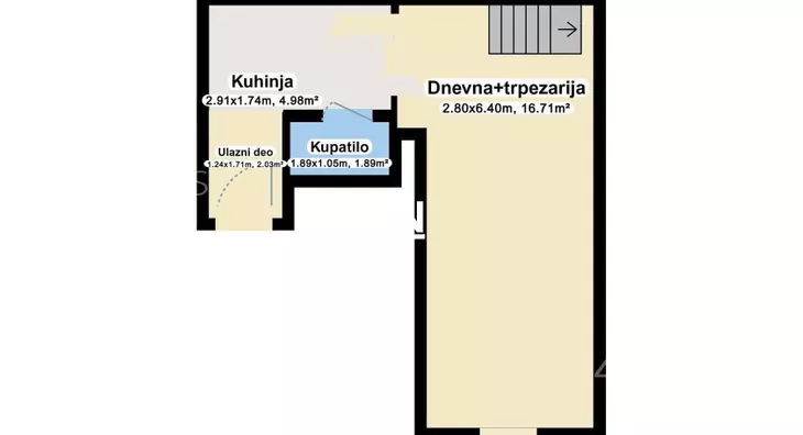 Dvosoban stan | 4zida