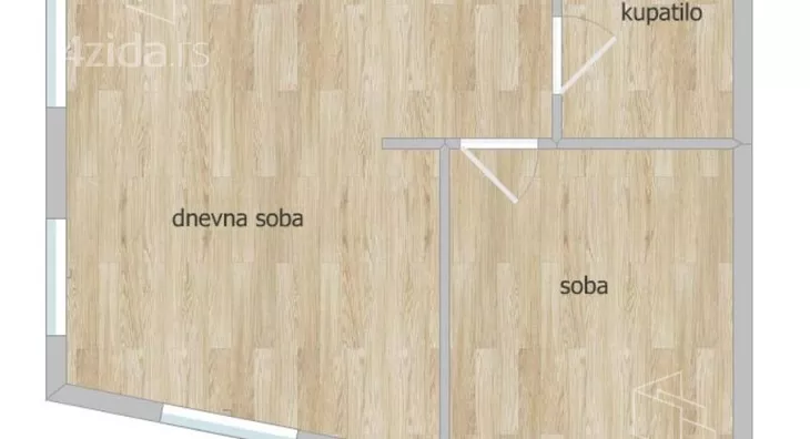 Jednoiposoban stan | 4zida